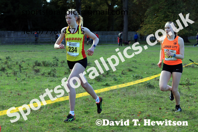 Womens Under-17s, 2025 Start Fitness NEHL, Lambton, County Durham. Photo: David T. Hewitson/Sports for All Pics